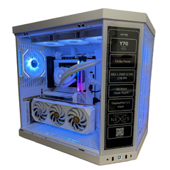 AVLANO Inferno GAMING PC White Edition, Intel Core i9, 24-Core, RTX 5090