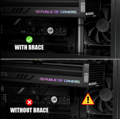 AVLANO GPU Vertical Mount – Grafikkartenhalterung für bis zu 70mm