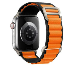 Alpine Loop Armband für Apple Watch | Kompatibel mit allen Apple Watches | Größen 38mm bis 49mm