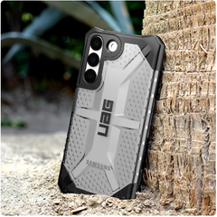 UAG Plasma Clear Hard Case für Samsung Galaxy S23 Ultra/S20 FE/S21 Plus/S22/Note 20/10 - Stoßfest, Robuste Hülle