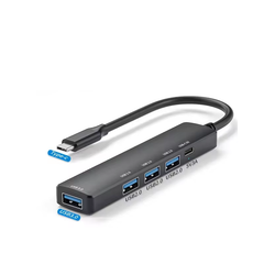 AVLANO 5-in-1 USB C HUB – HDMI 4K@30Hz Multiport Adapter