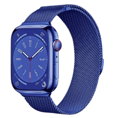 Apple Watch Milanese Loop Armband | Metallarmband für Apple Watch Ultra 49mm, 9, 8, 7, 45mm, 41mm, 40mm, 42mm, 44mm, 41mm | Magnetisches Edelstahl Armband