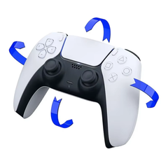 AVLANO Weißer Wireless Controller – Bluetooth Joystick für PS4/PS4 Slim/PC/Steam/iPad/Tablet/Android