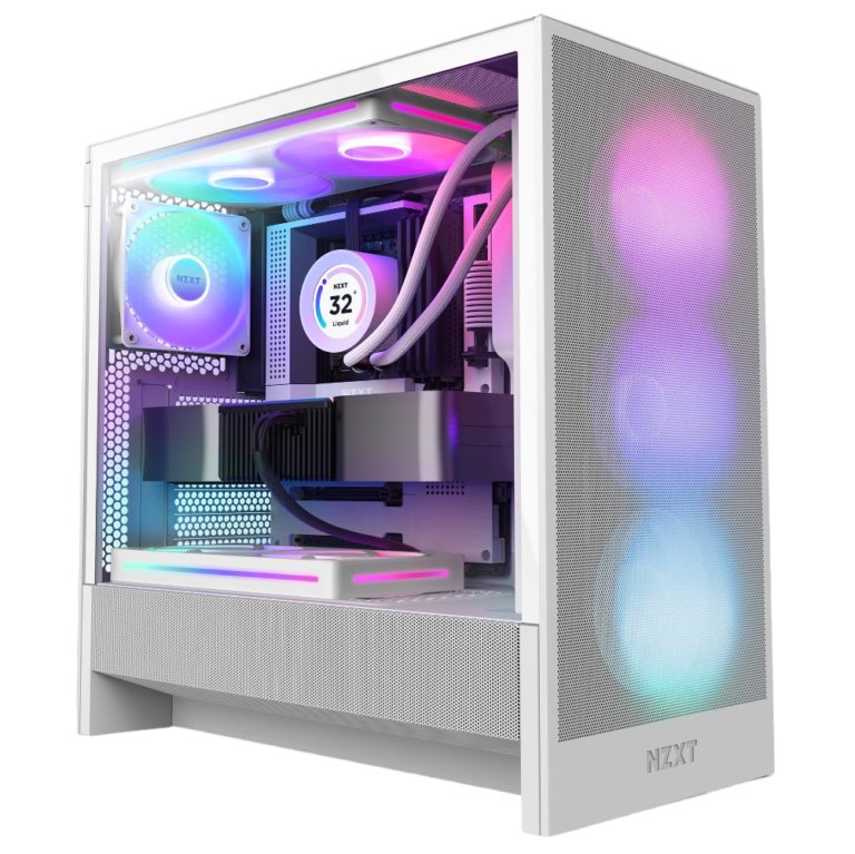 AVLANO ZENITH GAMING PC, AMD Ryzen 7, 8-Core, RX 9070  White Edition