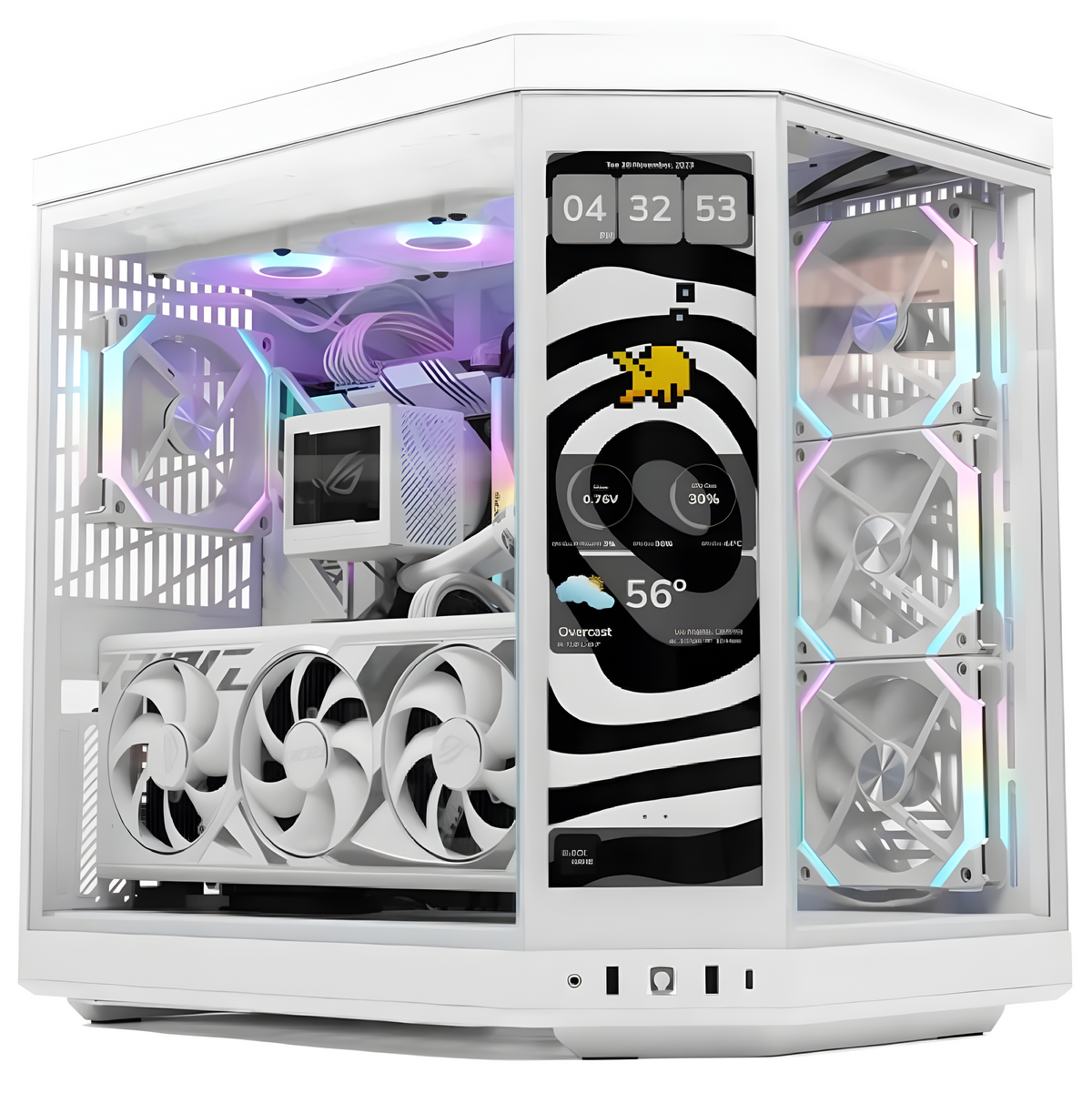AVLANO Inferno GAMING PC White Edition, Intel Core i7, 20-Core, RTX 5080