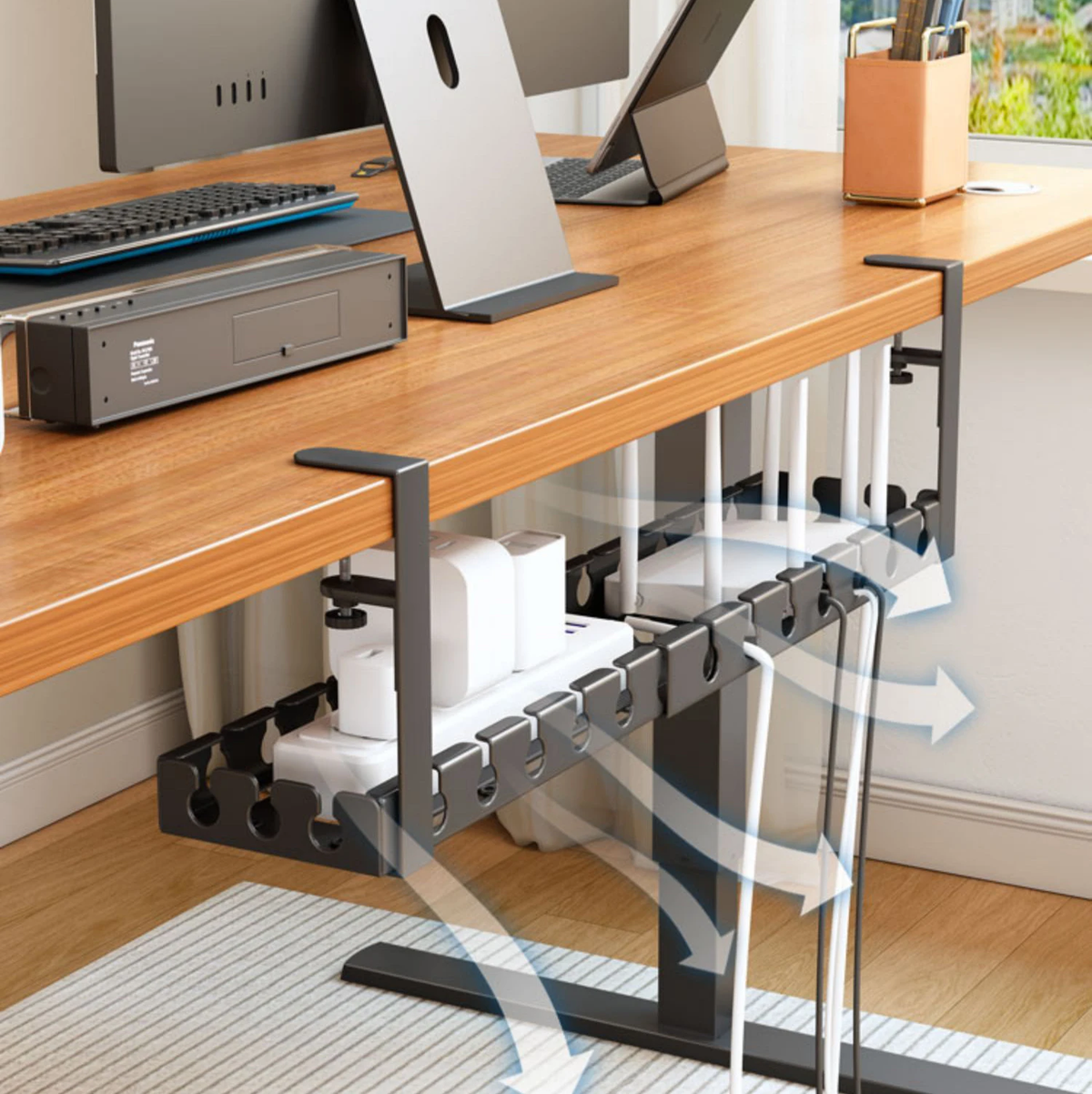 Kabelmanagement Underdesk Steel Edition