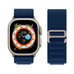 Alpine Loop Armband für Apple Watch | Kompatibel mit allen Apple Watches | Größen 38mm bis 49mm