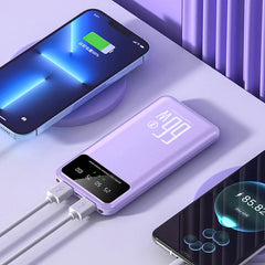 Superschnelle 66W 30000mAh Powerbank für iPhone, Samsung, Huawei | Tragbares externes Ladegerät