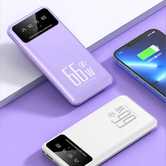 Superschnelle 66W 30000mAh Powerbank für iPhone, Samsung, Huawei | Tragbares externes Ladegerät