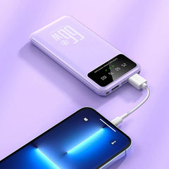 Superschnelle 66W 30000mAh Powerbank für iPhone, Samsung, Huawei | Tragbares externes Ladegerät