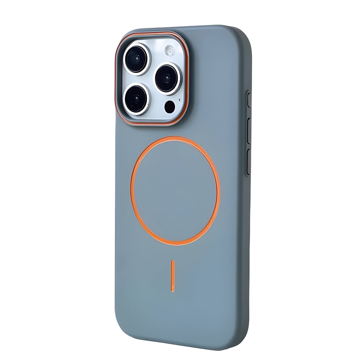 AVLANO Color Hülle für iPhone-Hülle mit Magnet Grau