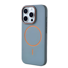 AVLANO Color Hülle für iPhone-Hülle mit Magnet Grau