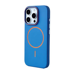 AVLANO Color Hülle für iPhone-Hülle mit Magnet Blau