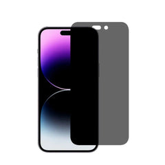 Apple iPhone 15 | 15 Plus | 15 Pro | 15 Pro Max | Privacy Panzerglas | Gehärtetes Glas | Abgedunkelt | Anti-Spy