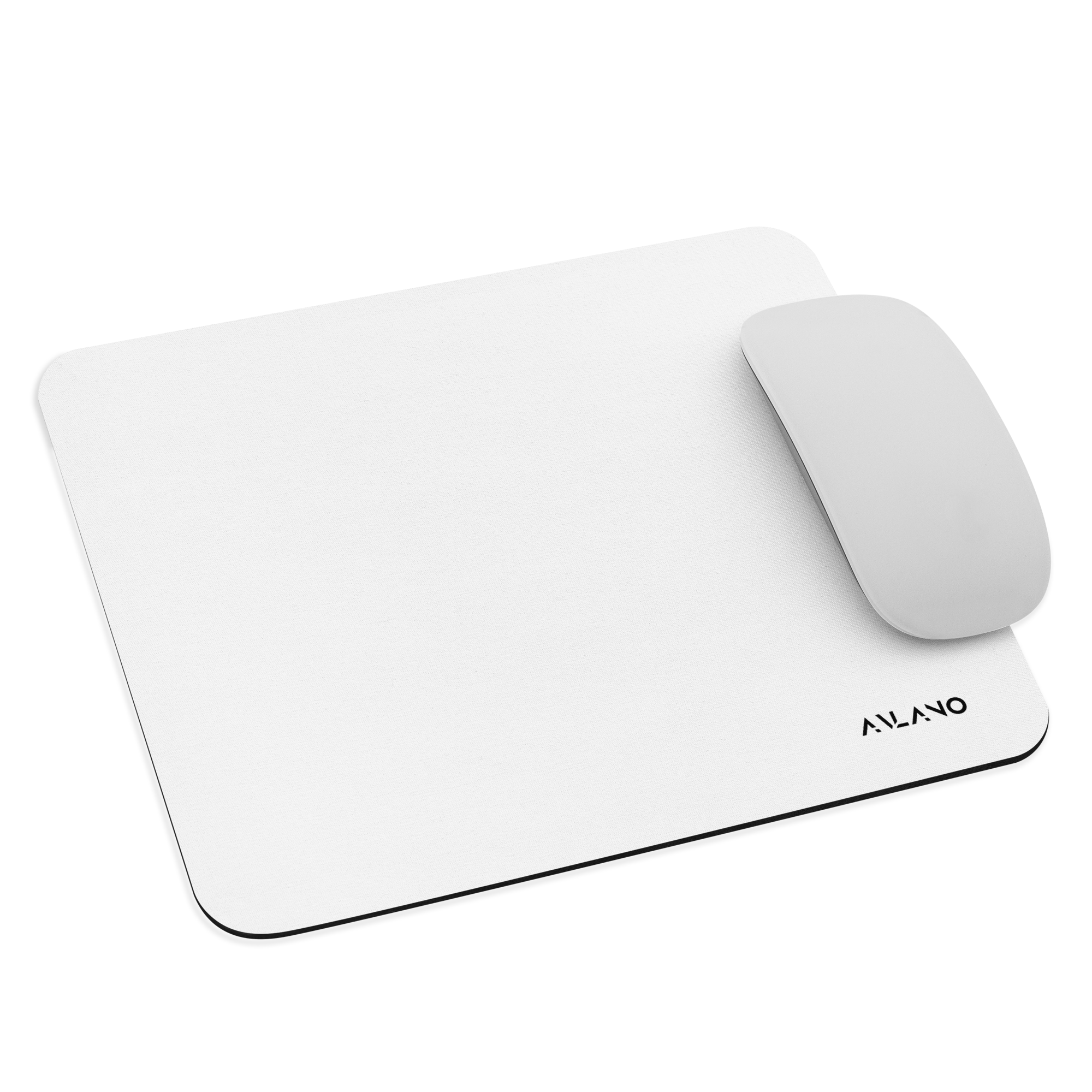 Mauspad White AVLANO